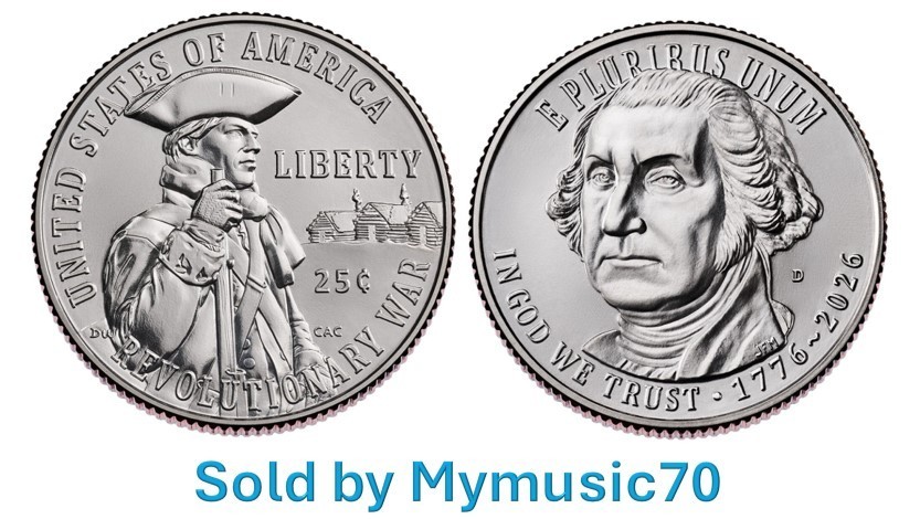 2026 D Revolutionary War Semiquincentennial Quarter Program *ON HAND* *ON HAND*