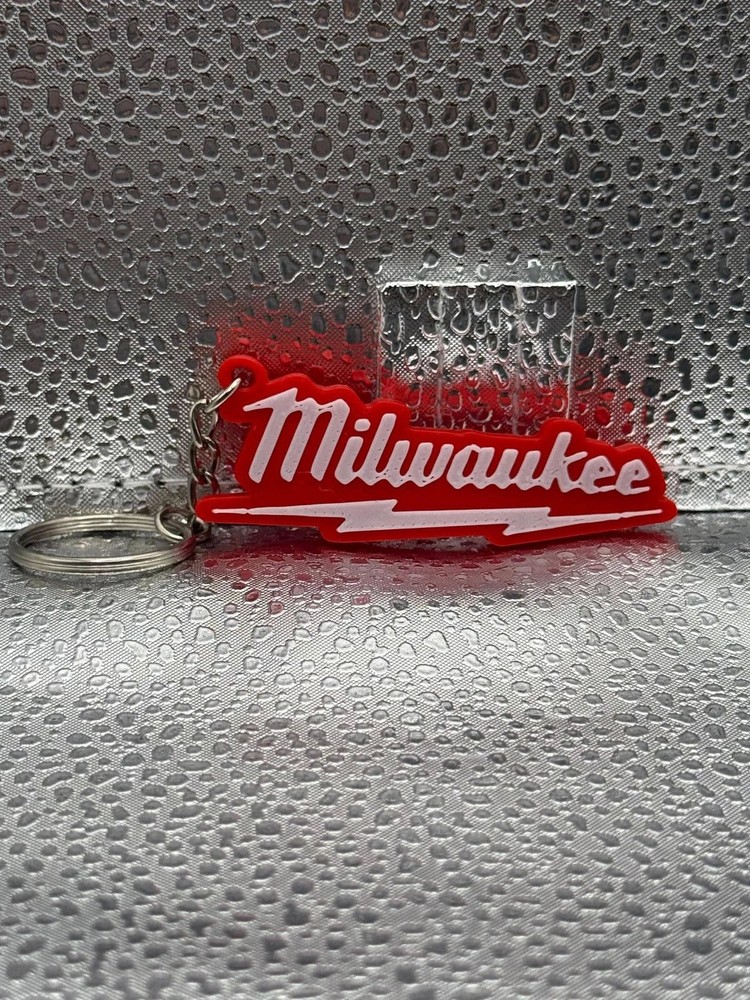 3D Printed Milwaukee Keychain