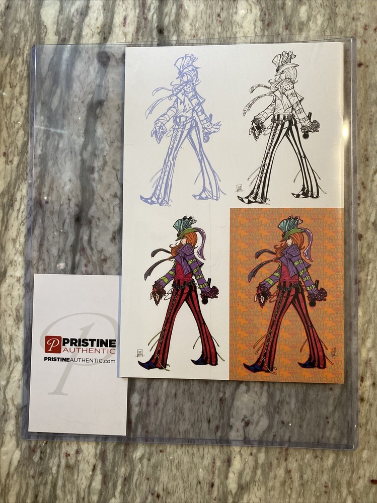 2015 Tom Hodges Autographed Signed Sketchbook; Pristine Authentic; Star Wars COA