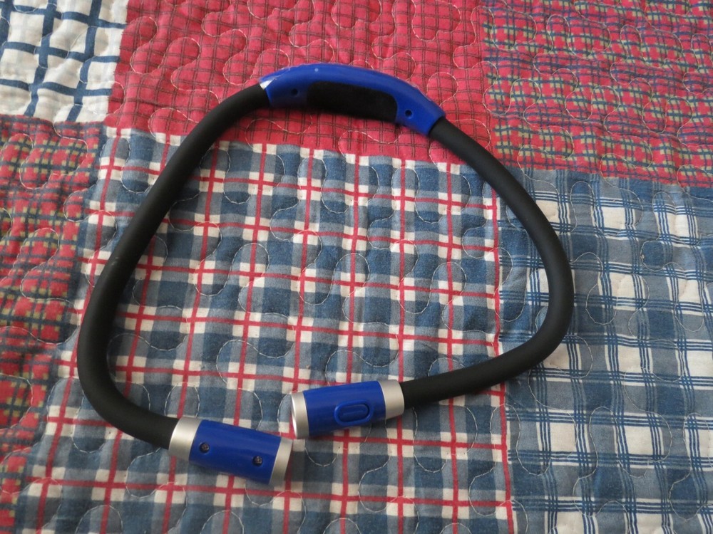 LEDBOKLI Black/Blue Neck Book Light for Reading in Bed.