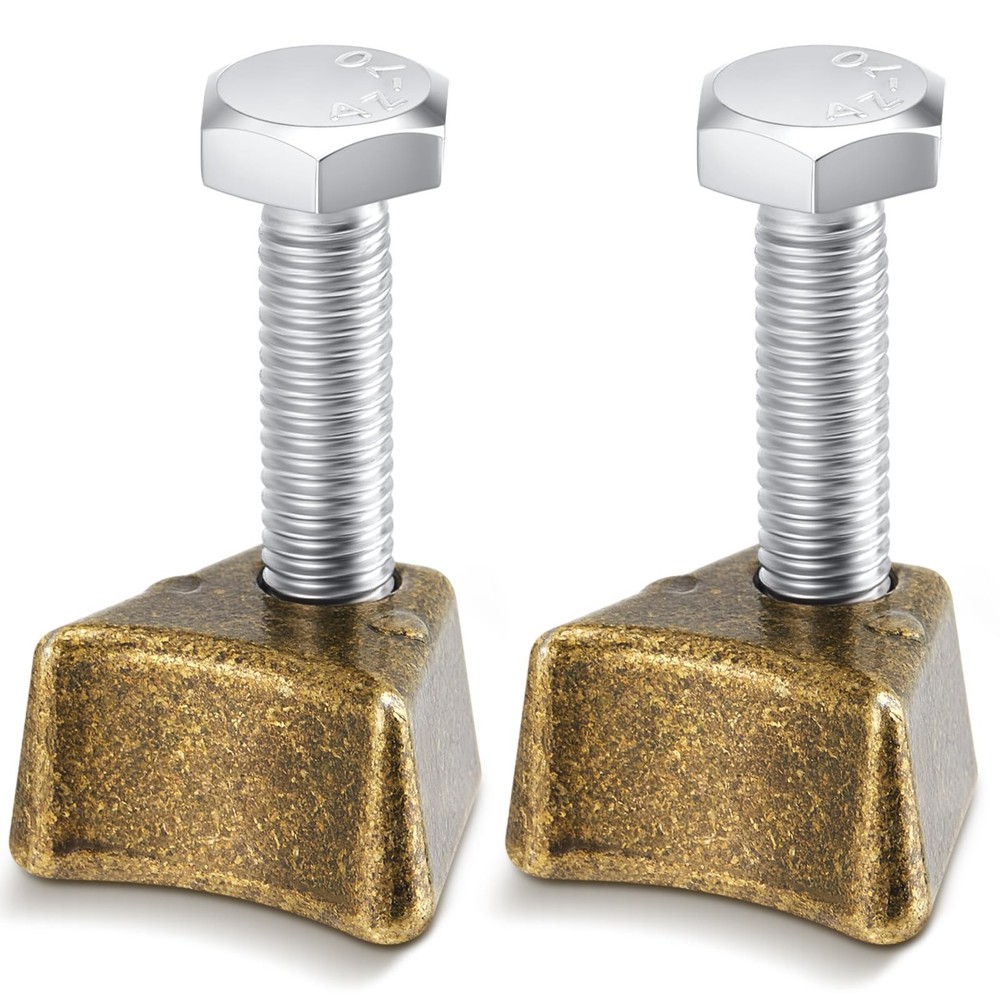 MorningRo 2 Pcs Pool Ladder Anchors Bronze Wedge Assembly Swimming