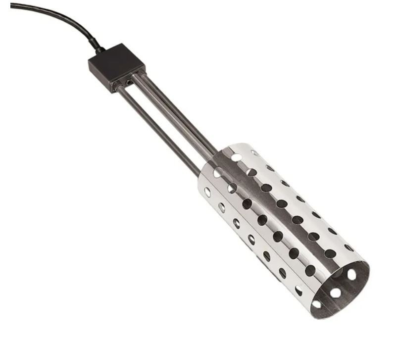 1 API 1000-Watt Thermostatic Pail or Bucket Water Heater with Wire Guard Silver