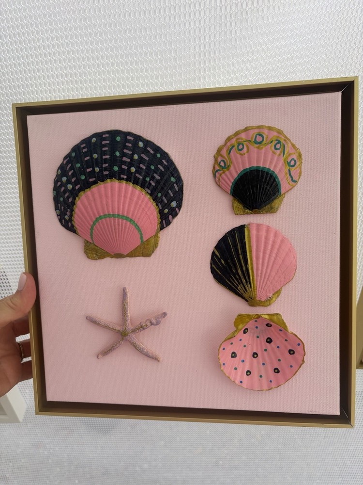 Hand Painted Shell Art
