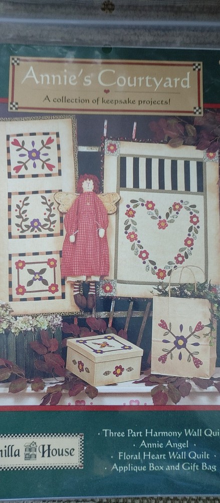 Quilting Keepsake Projects #78 Annie's Courtyard Barbara Brunson 1998