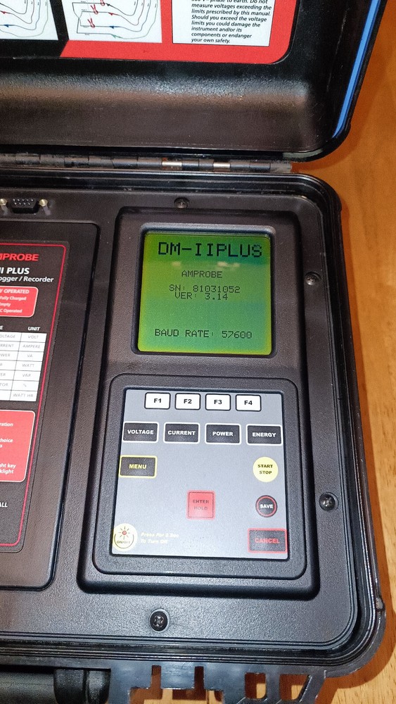 Amprobe DM-ll Plus Data Logger / Recoder - READ Description!