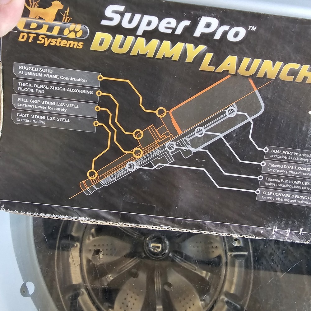 D.T. Systems Super-Pro Dog Training Dummy Launcher Kit Lightly Used