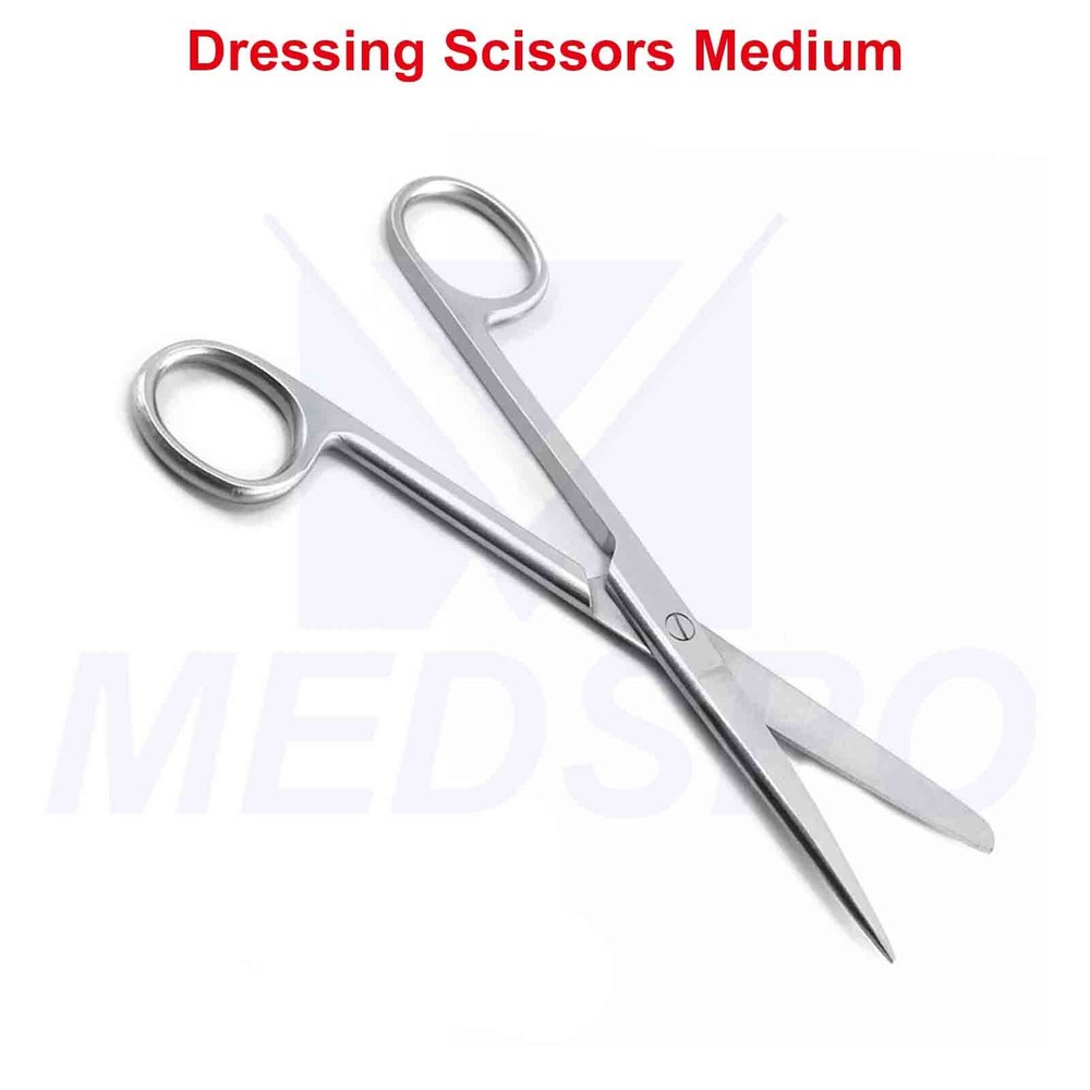 Medical Nurses First Aid Dressing Scissors Medium Surgical Operating Shears CE