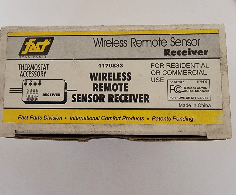FAST WIRELESS REMOTE SENSOR RECEIVER 1170833.