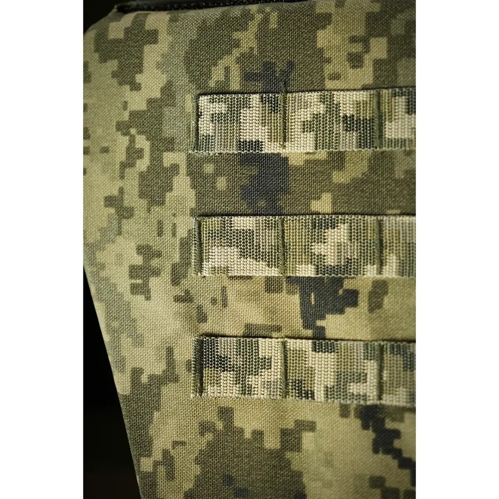 Ukrainian Groin Protector MM14 Pixel Ballistic Panel Level 1 UHMWPE Armor