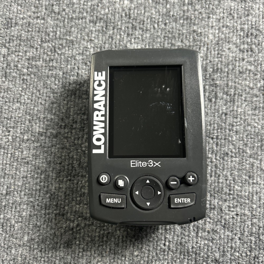 Lowrance Elite 3x Fish Finder Untested
