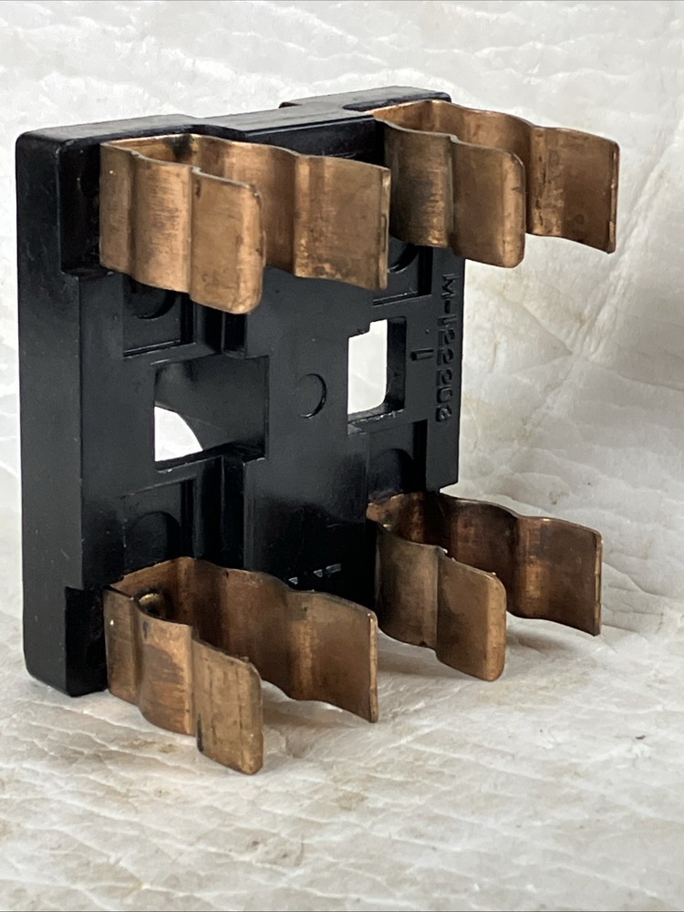 SQUARE D 60 AMP M122203-1 FUSE PANEL PULLOUT "On &On" face "OFF" inside (no pin)