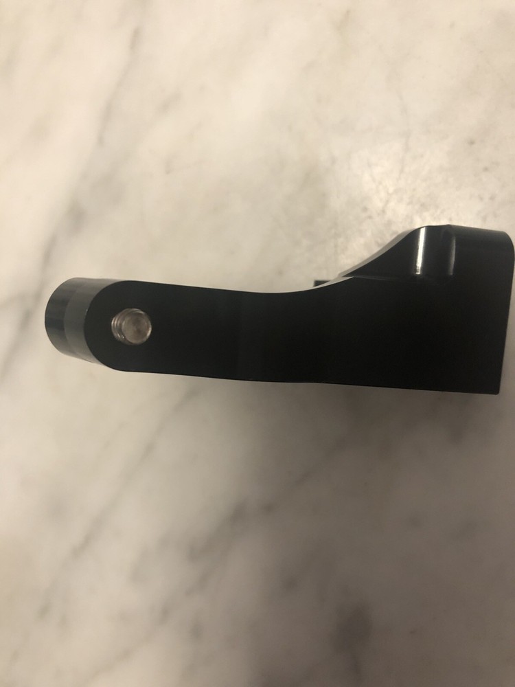 New 9:ZERO:7 Front Derailleur Adapter -- 34.9mm -- Black