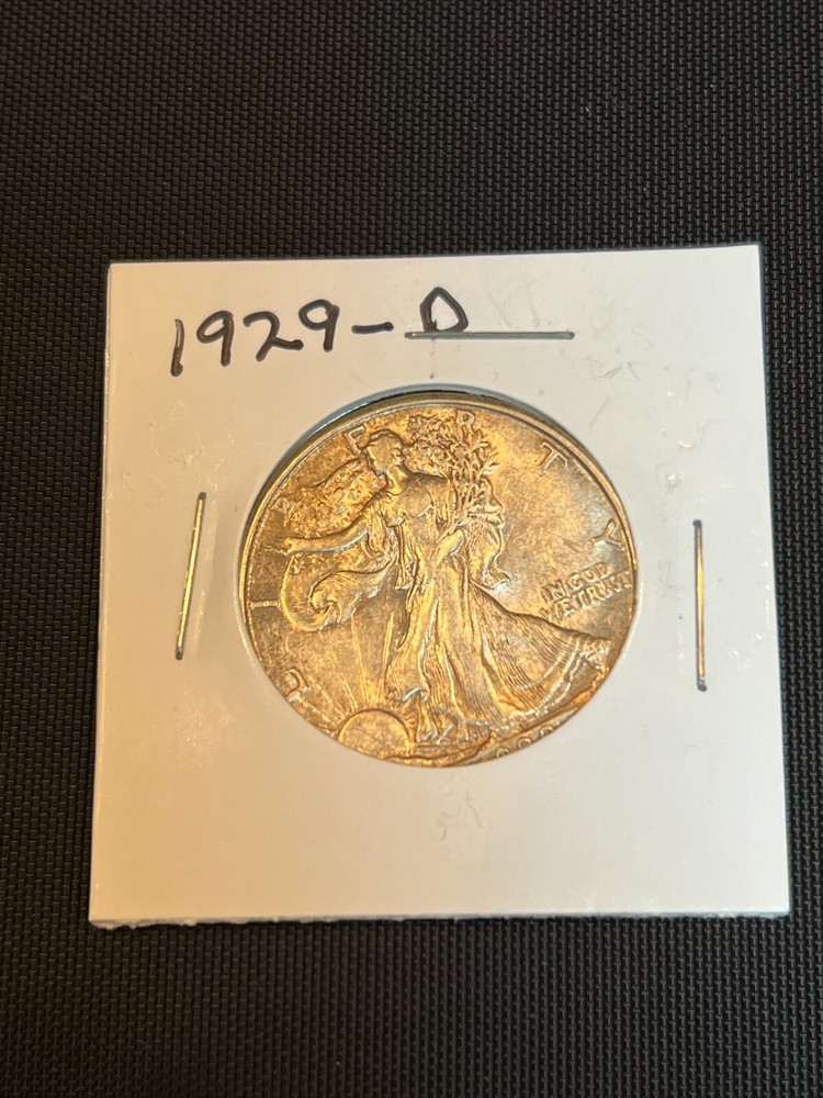 1929 D Walking Liberty Half Dollar *RARE KEY DATE*