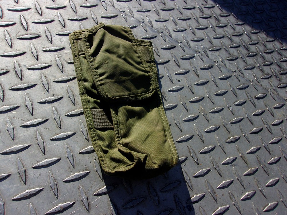 ONE...MILITARY SURPLUS AN/ PRC-127 RADIO CASE HOLDER- NSN 8105-01-276 -US ARMY