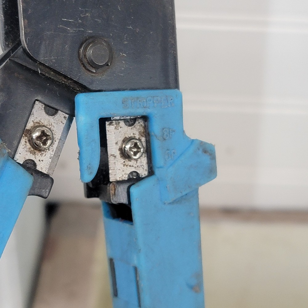 SullStar EZ-RJ45 Network Cable Crimp Tool Ethernet Pass-Through RJ45