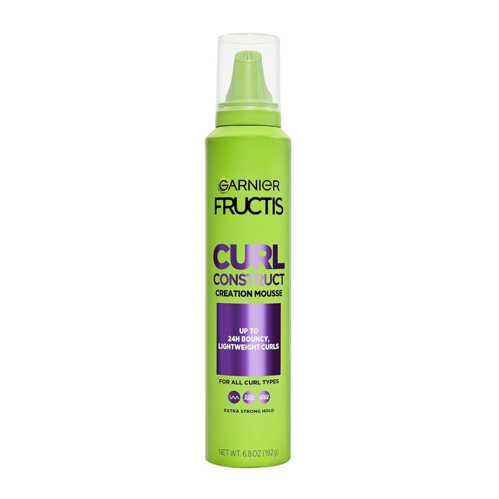 Fructis Style Curl Construct Creation Mousse, 6.8 Oz (Packaging May Vary)