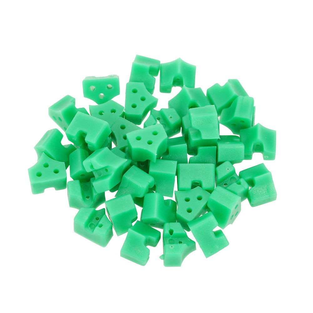 40Pcs Dental Rubber Elastic Sectional Contoured Matrices Matrix Ring Delta Ledge