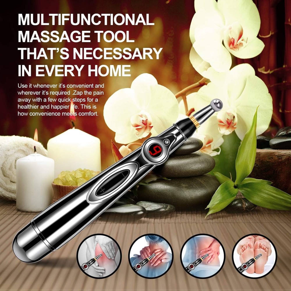Multi-Functional Acupuncture Pen: Relaxation, Pain Relief, Beauty Solution
