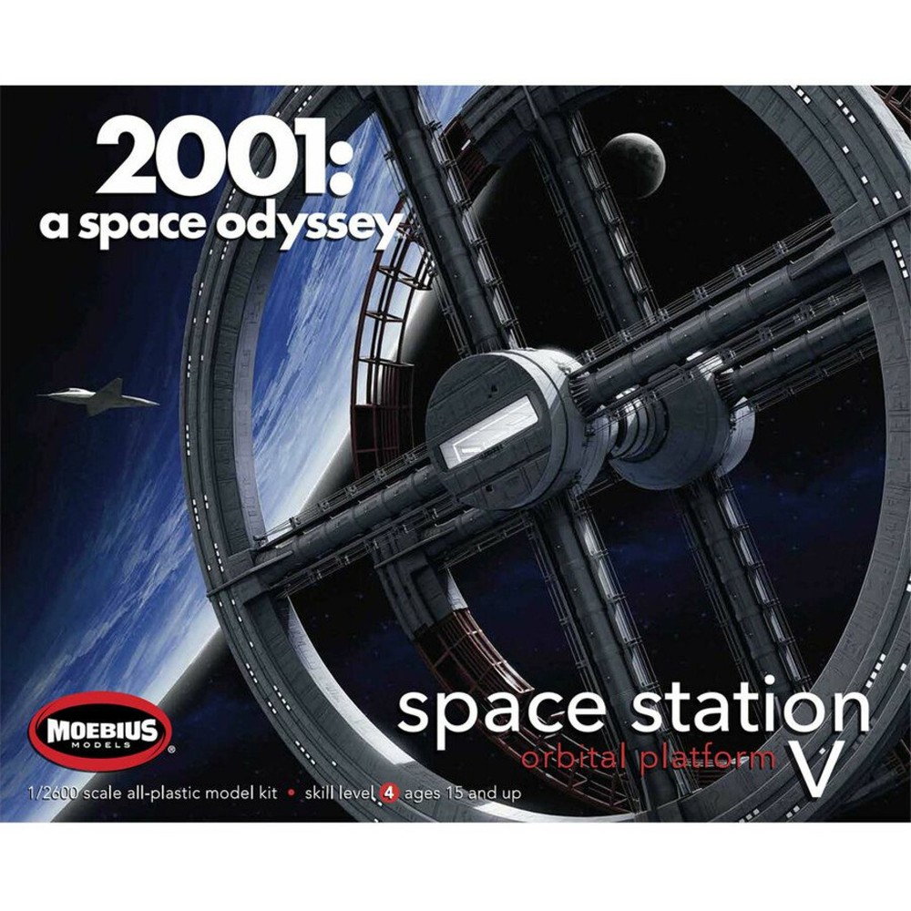 Moebius Models 2001-6 2001: Space Station V Plastic Model Kit