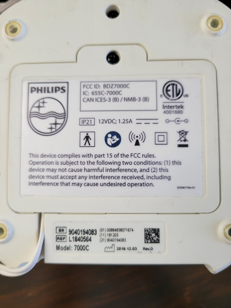 Philips Lifeline 7000C Alert System - Free Ship