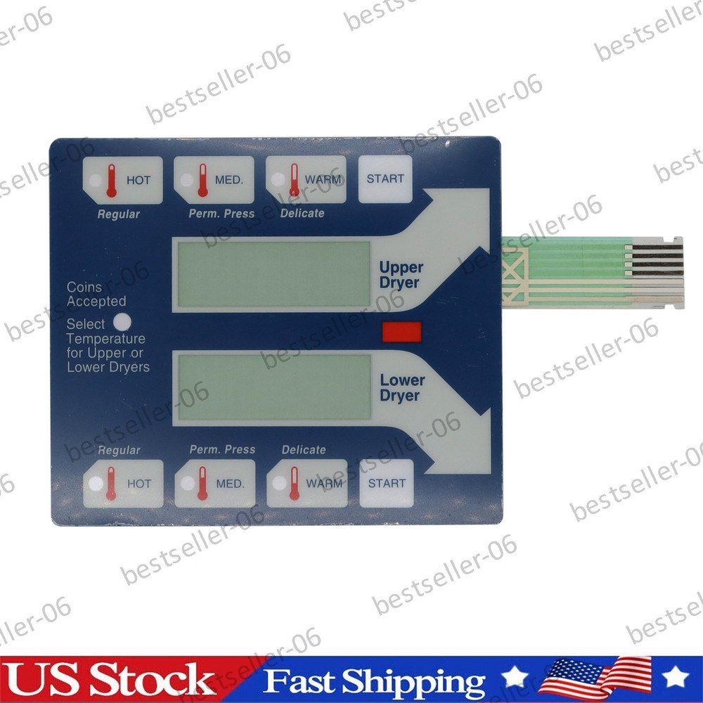 For Dexter Stack Dryer Computer Bottom Touch Pad # 9801-059-002