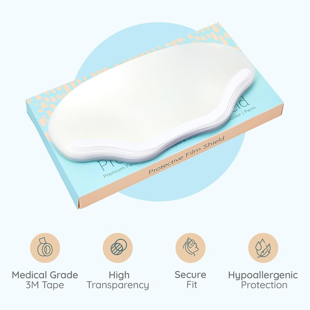 Eyelash Shield Shower Visor For Adults - 50 Eye Shields.....B27