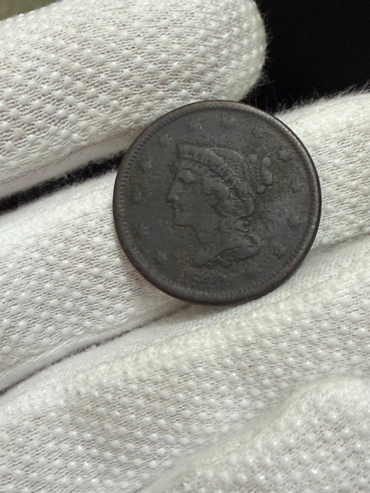 1840 Large Cent Large Date US Type Coin