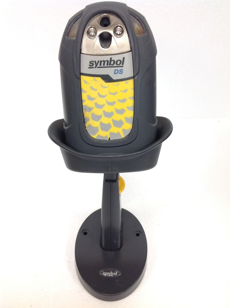 Symbol DS3408-SF20005R Barcode Scanner w/ USB Cable & Stand Tested Working