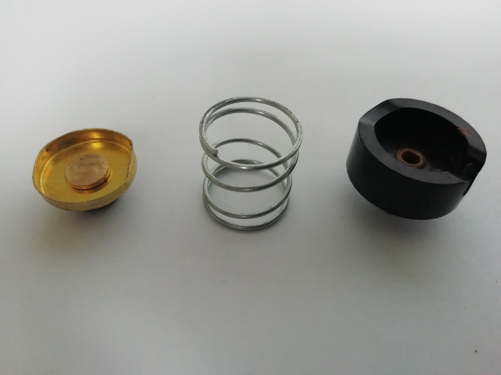 CAV MOTORCYCLE HORN PUSH BUTTON,SPRING & TERMINAL BLOCK.