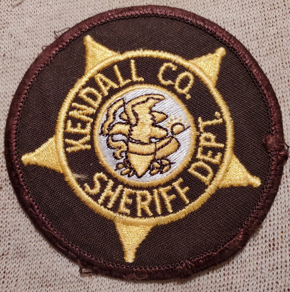 IL Kendall County Illinois Sheriff Patch (3In Diameter)