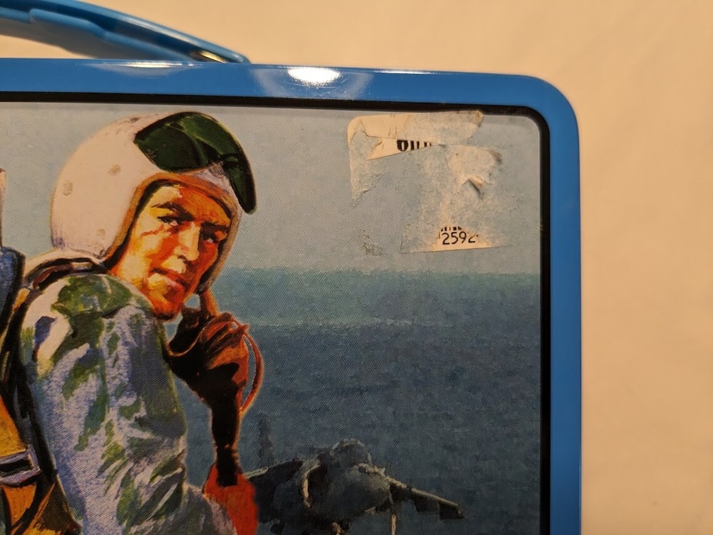 GI Joe Action Pilot Mini Lunch Box, circa 2000.