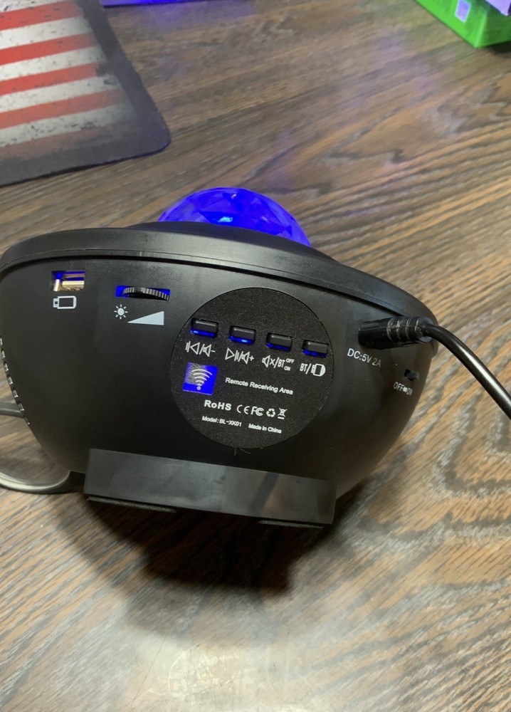 MJDUO Star Night Light Projector With Led Starlight And Remote Control USB Cable