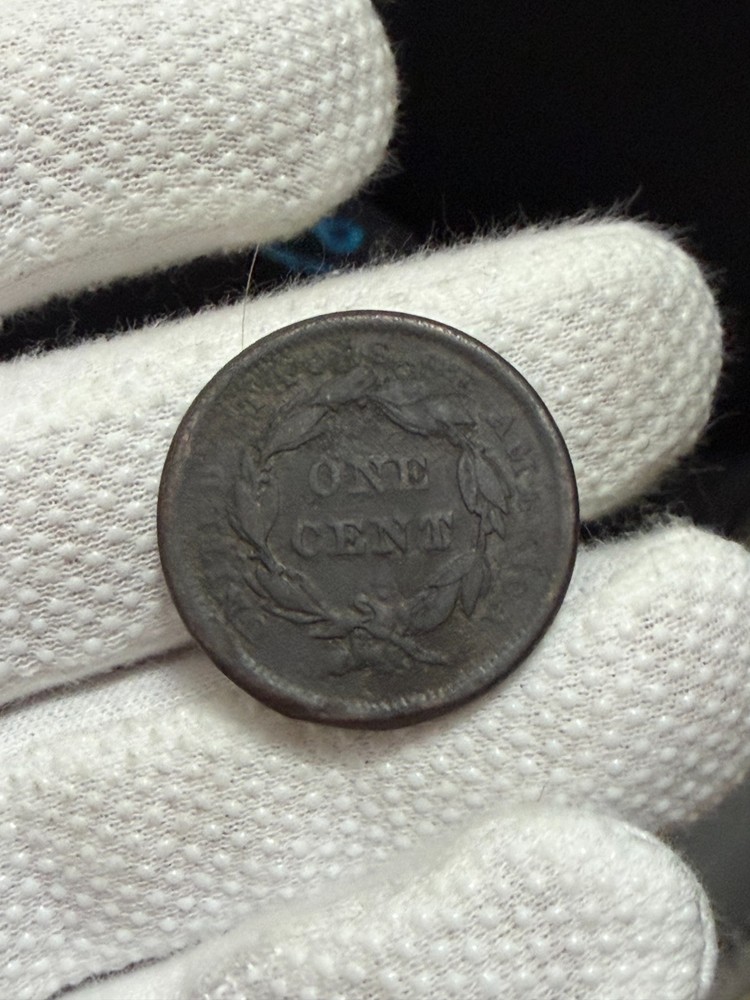 1840 Large Cent Large Date US Type Coin