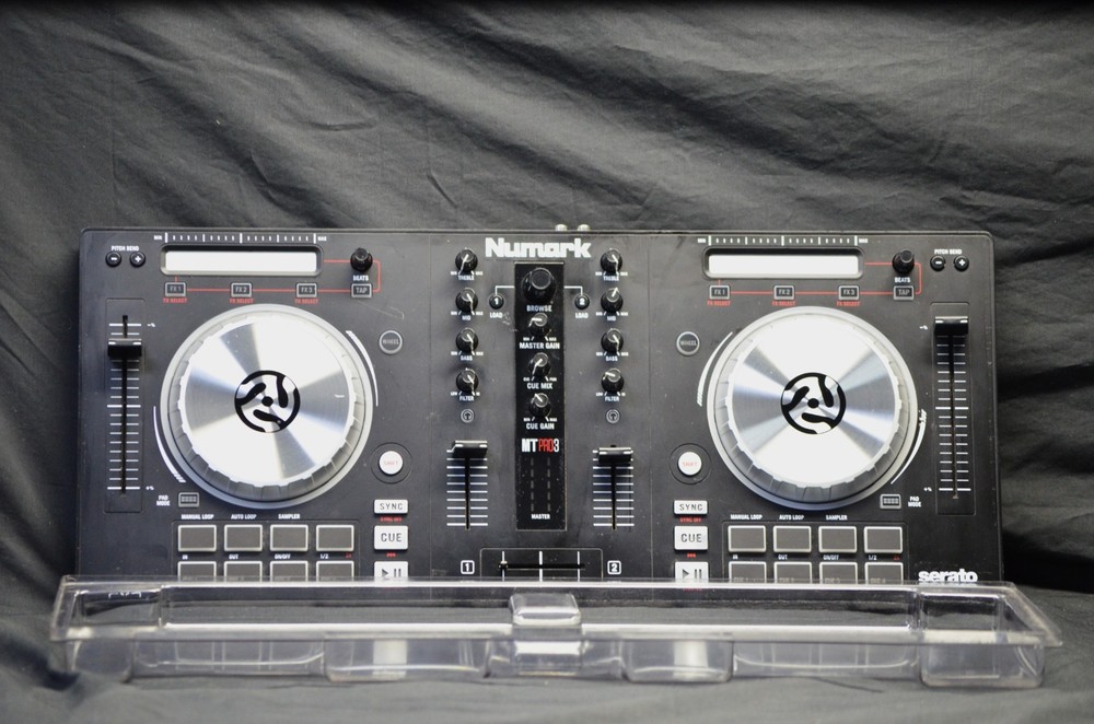 Numark Mixtrack Pro 3 DJ Controller Serato USB MIDI w/ Cable Tested Working