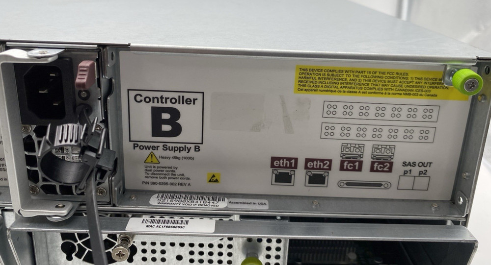 HPE Nimble Storage Q8B31A No Drives NO RAM