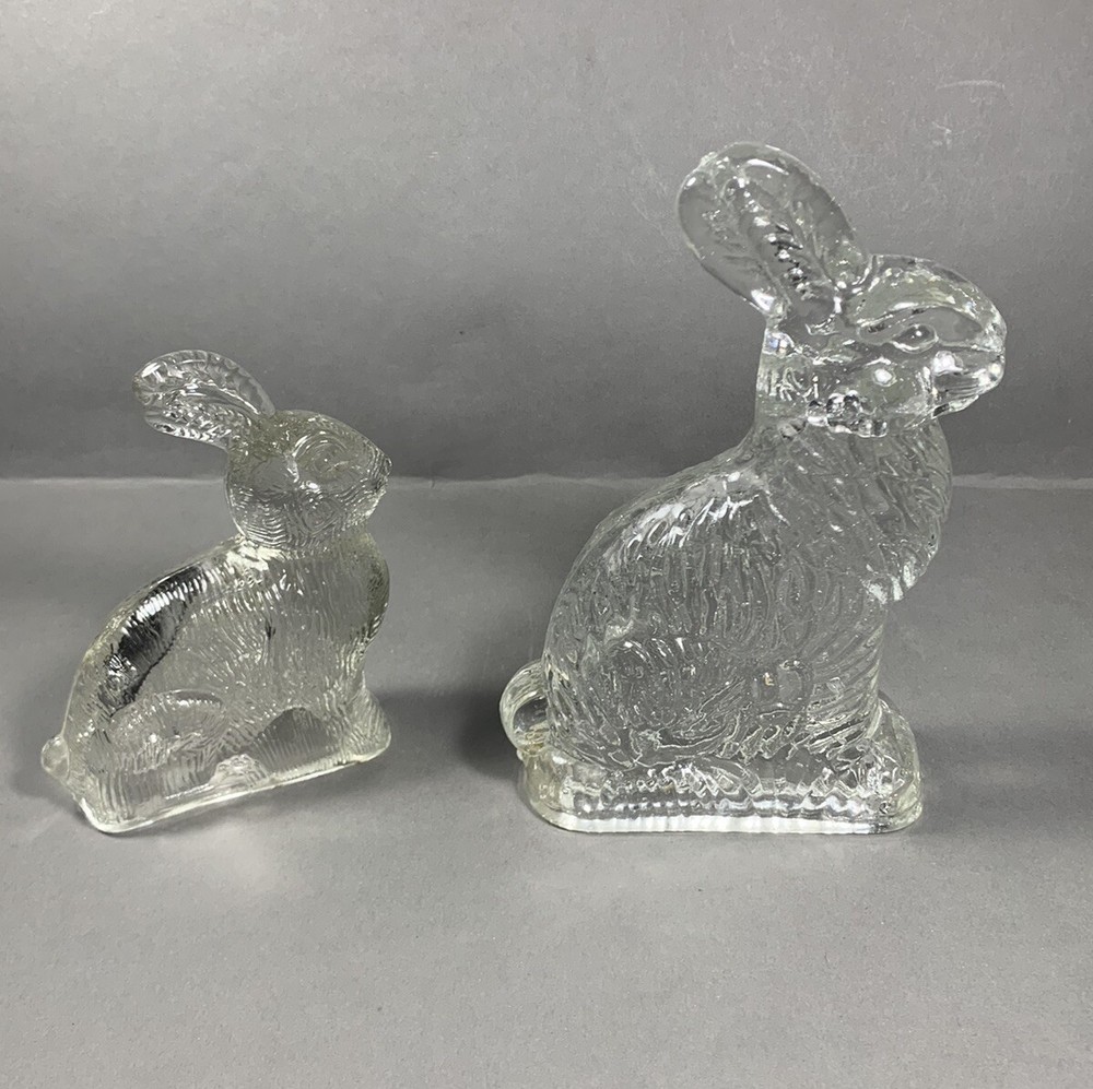 Vintage Easter Figural CANDY Container Chicken Nest Rabbits J.H. Millstein & Co.