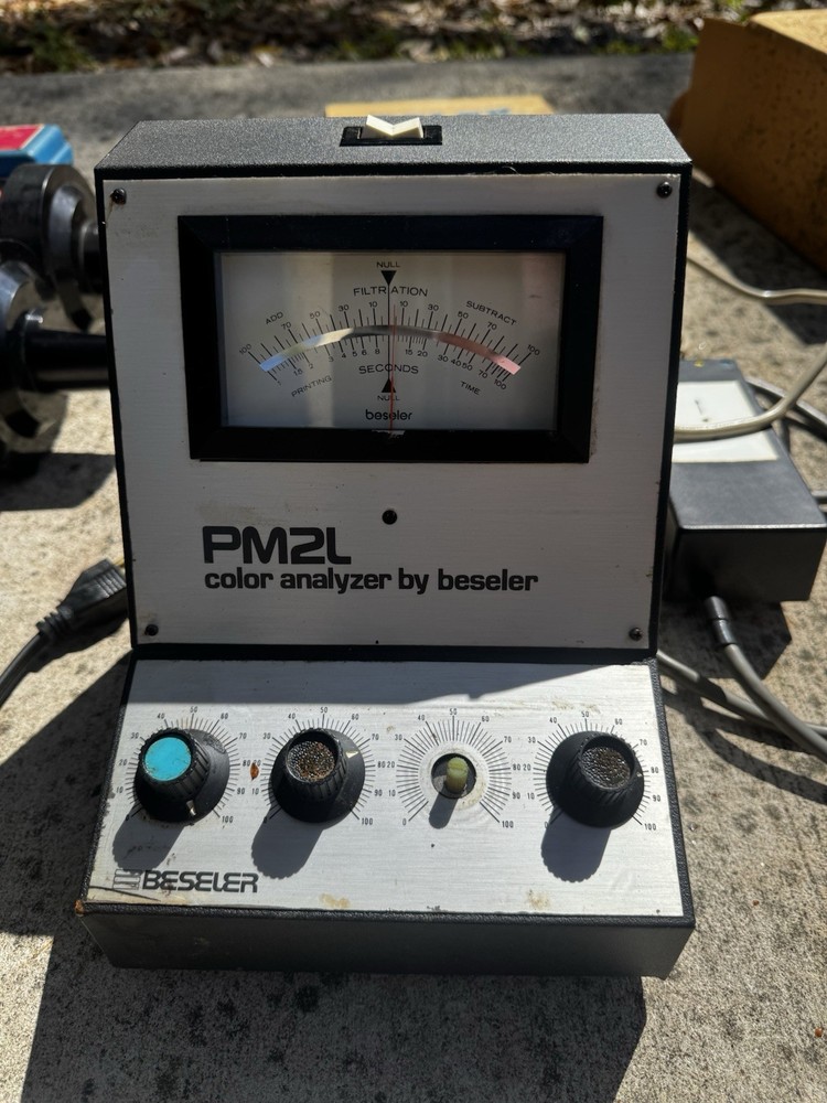 Beseler PM2L Color Analyzer 8152 Black Silver