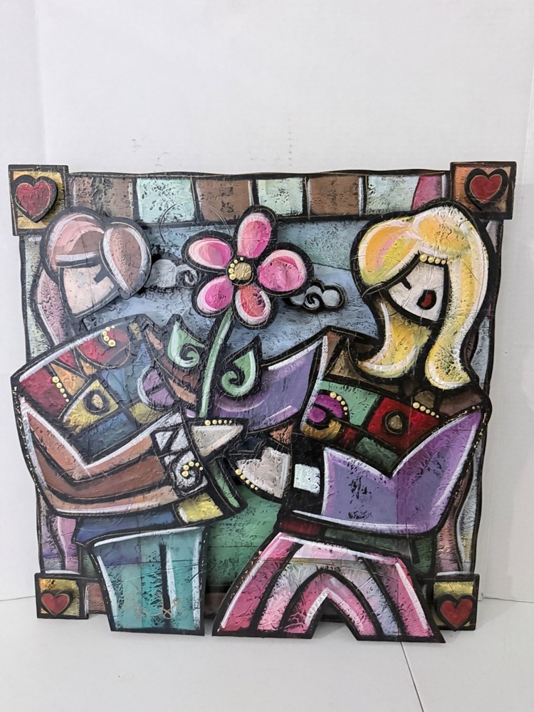 Eric Waugh - Mixed Media on board
