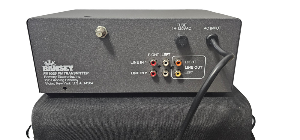 Ramsey FM-100BEX Stereo Transmitter (Export Model) - Please See Description