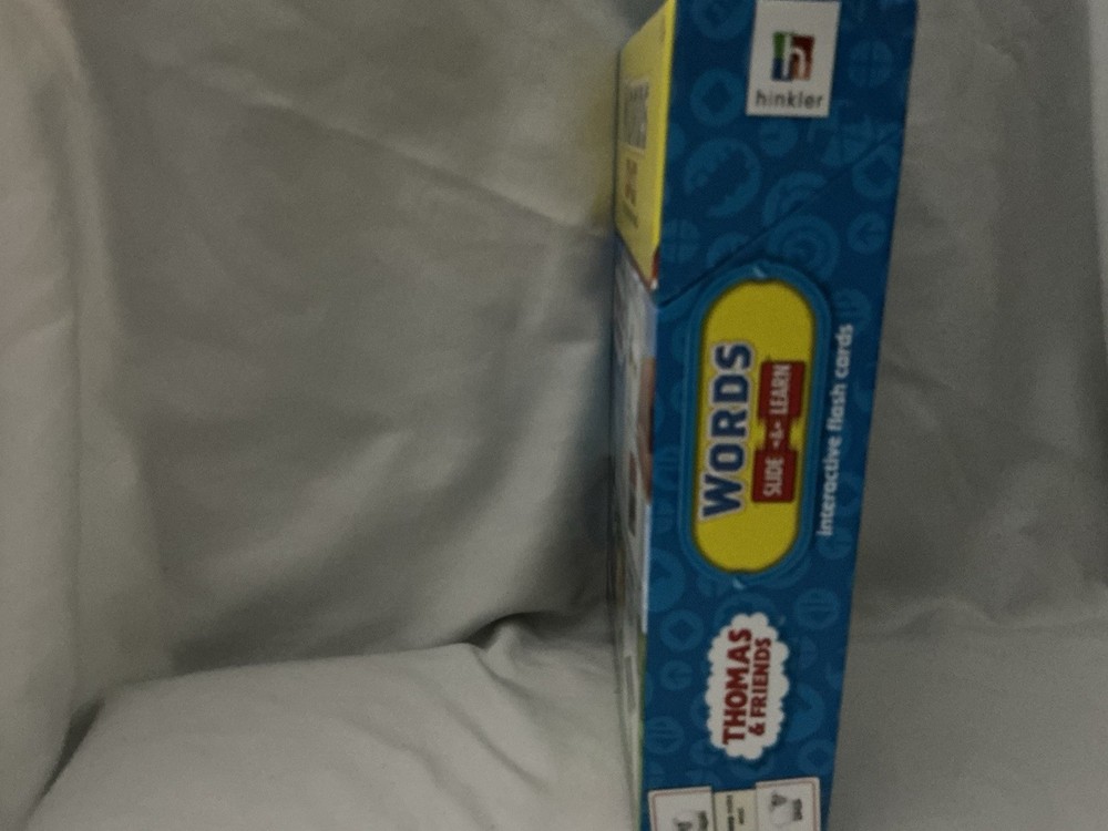 Thomas & Friends Words Slide & Learn Interactive Cards-two sided Flash Cards