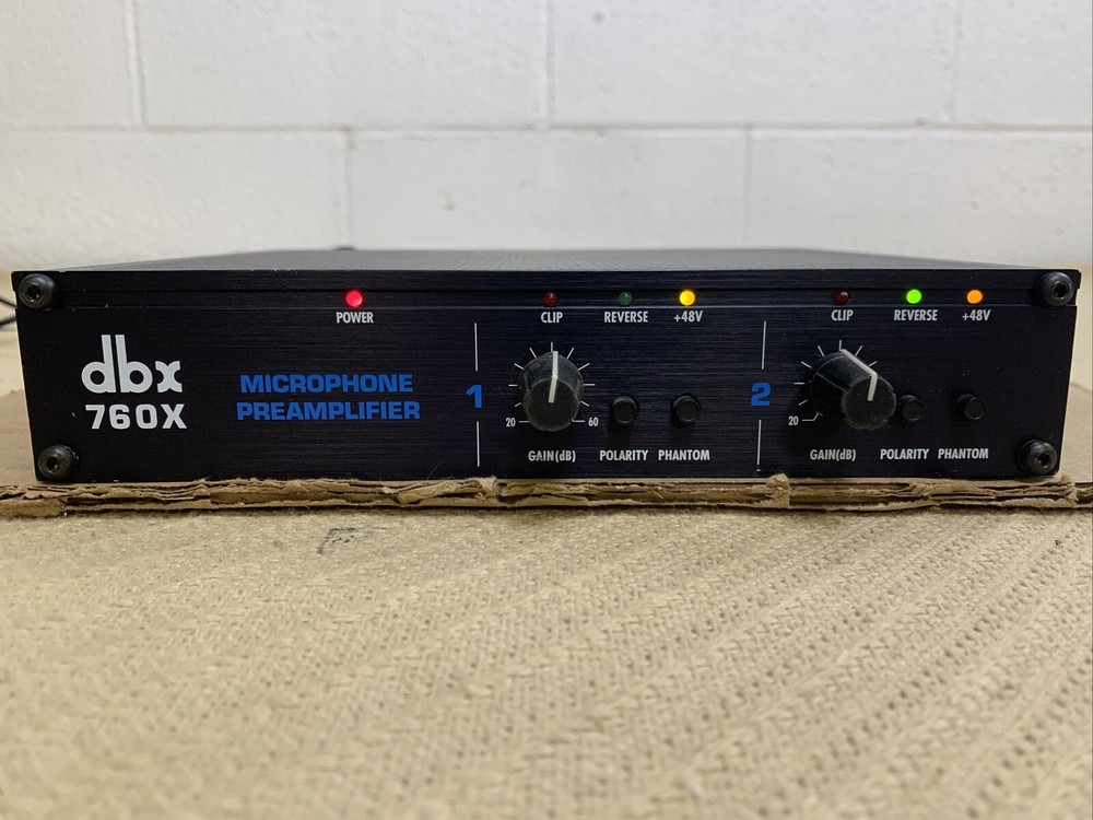 Vintage DBX 760X Microphone Preamplifier ***PLEASE READ DESCRIPTION***