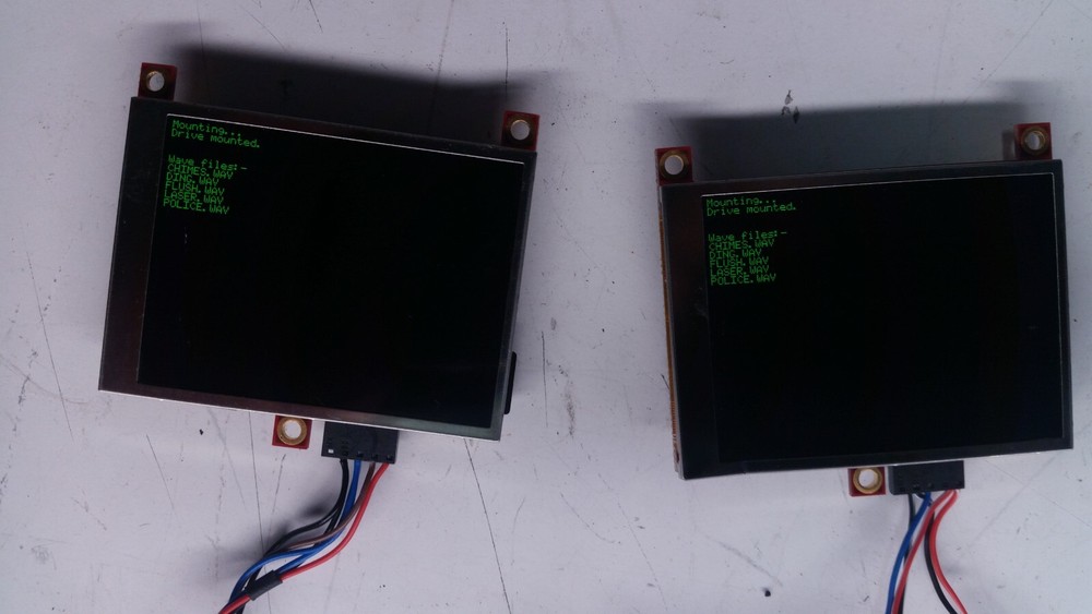 1PC 4D Systems µOLED-3202X-P1 Intelligent AMOLED Display Module