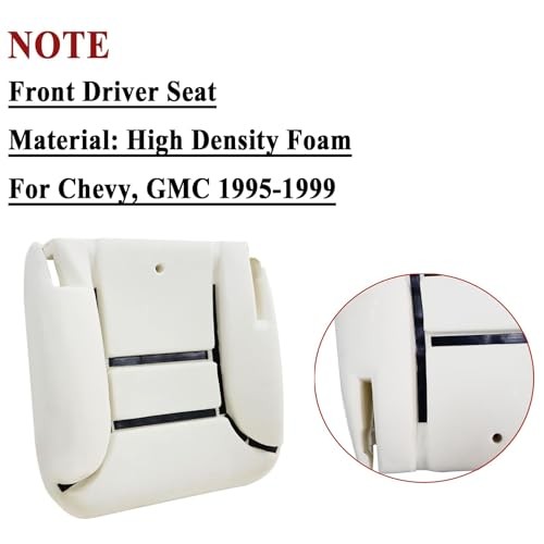 Front Driver Seat Foam Cushion Pad Replacement Compatible with Chevy