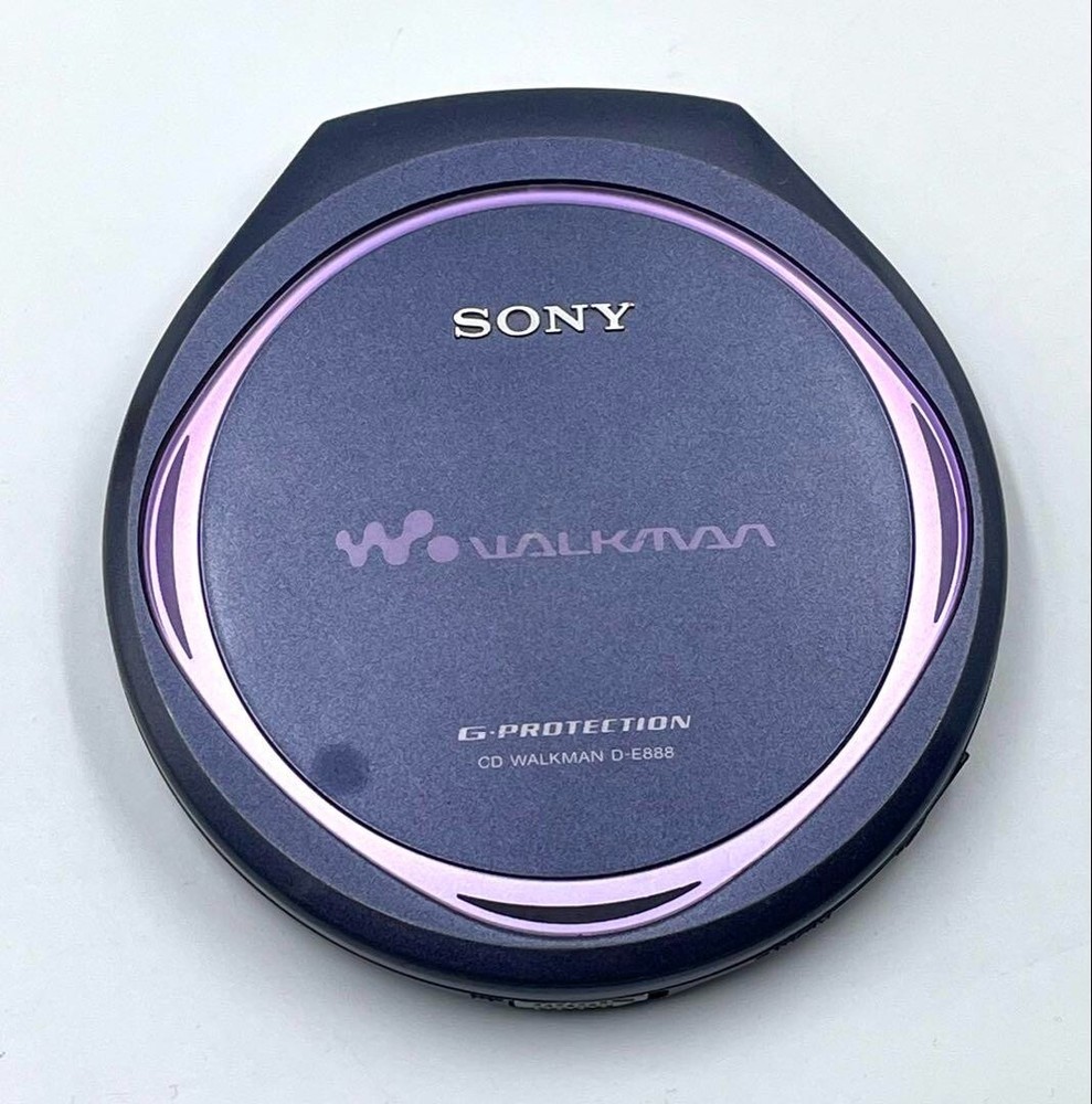 Sony D-E888 Walkman  Portable CD Player Shock Resistant Untested Only Main Unit