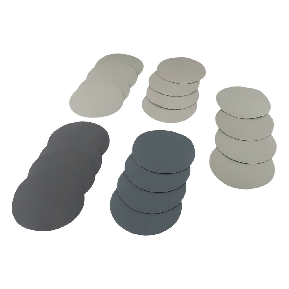 High performance 5 Inch Abrasive Sanding Discs 20pcs Multiple Grit Options