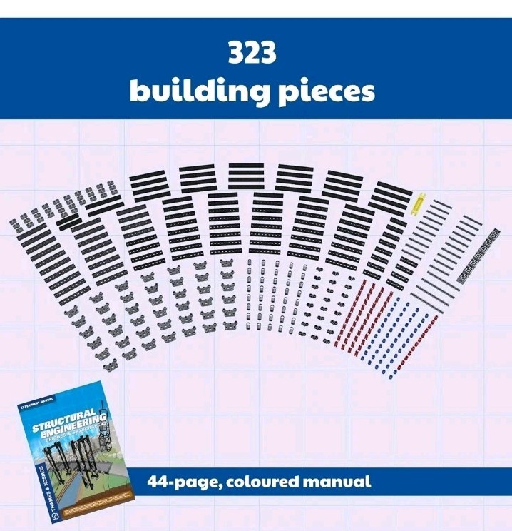Thames & Kosmos Structural Engineering Bridges & Skyscrapers Science Kit