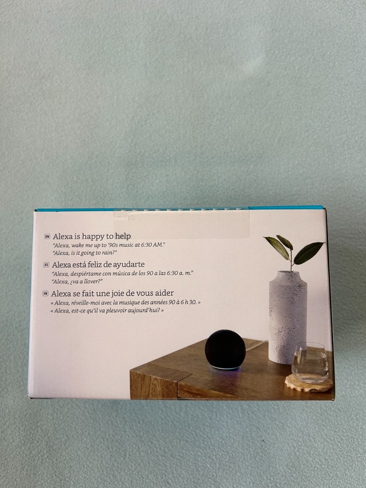 Amazon Echo Dot 5th Gen. Smart Speaker Charcoal and Glacier White