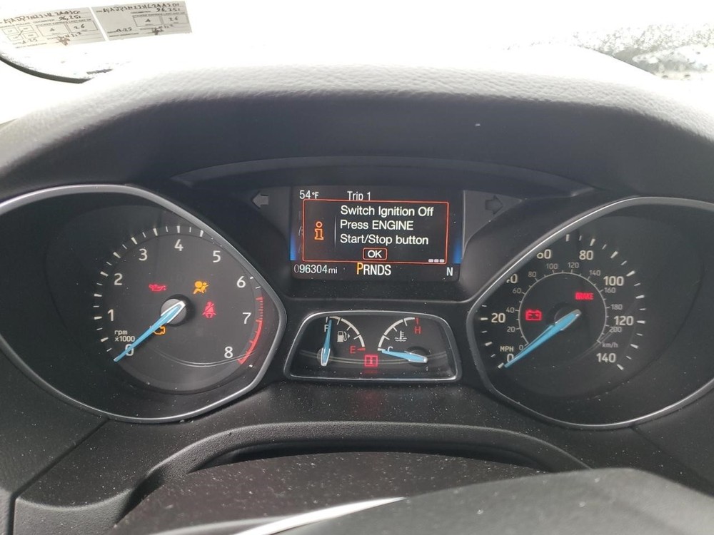 Used A/C Selector Switch fits: 2017 Ford Focus gasoline automatic temperature co