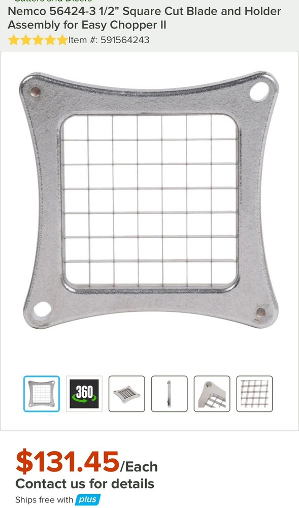 Nemo 56424-3 Blade And Holder Assembly 1/2” Easy Chopper II