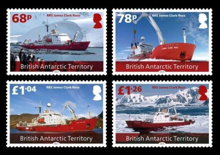 2021 YEAR- BRITISH ANTARCTIC - YEAR PACK complet set MNH** O
